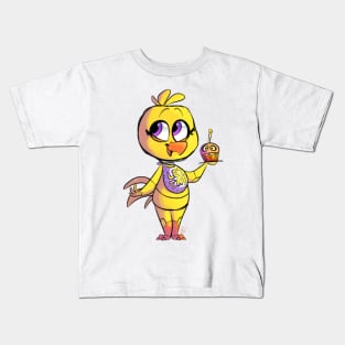 Fnaf 1 Chica Kids T-Shirt